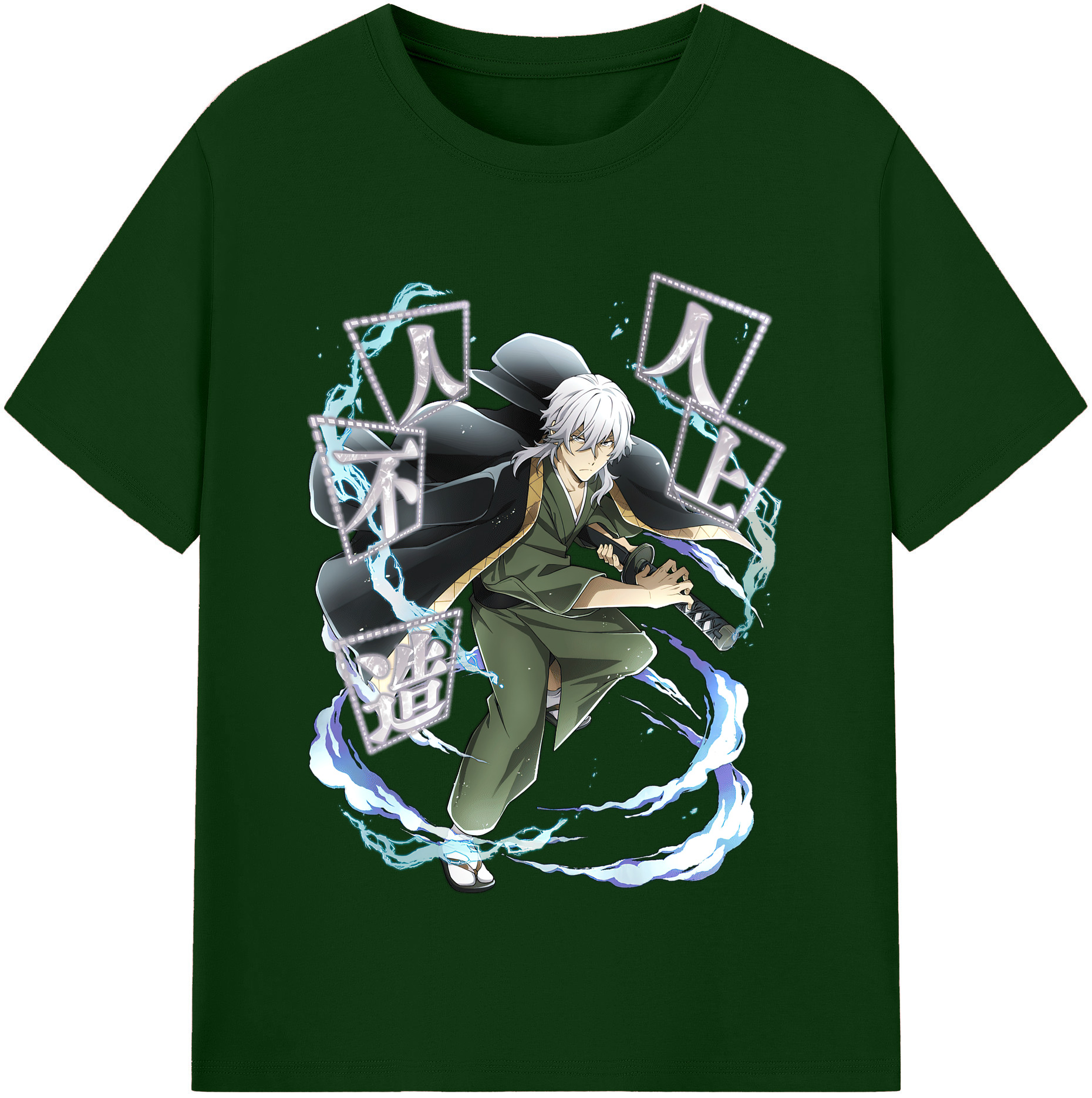 （画像用） 文豪ストレイドッグス Bungo Stray Dogs 綿100％半袖Tシャツ（フロントプリント）